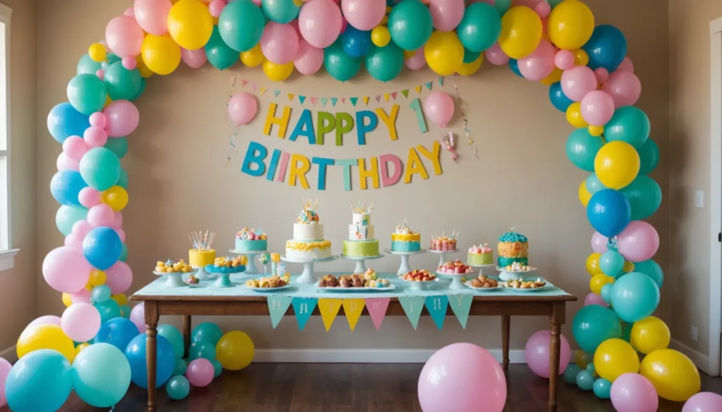 anniversaire bebe garcon 1 an