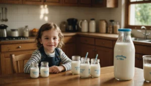 dose de lait par age