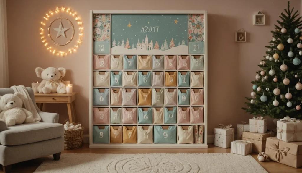 calendrier de l avent a decorer