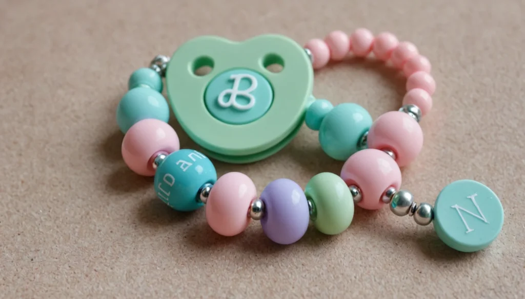Attache tétine personnalisée : l'accessoire qu'il faut pour bébé