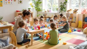 Découverte fascinante : la vie quotidienne dans une crèche privée dévoilée
