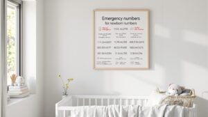 affiche numéros d'urgence à imprimer