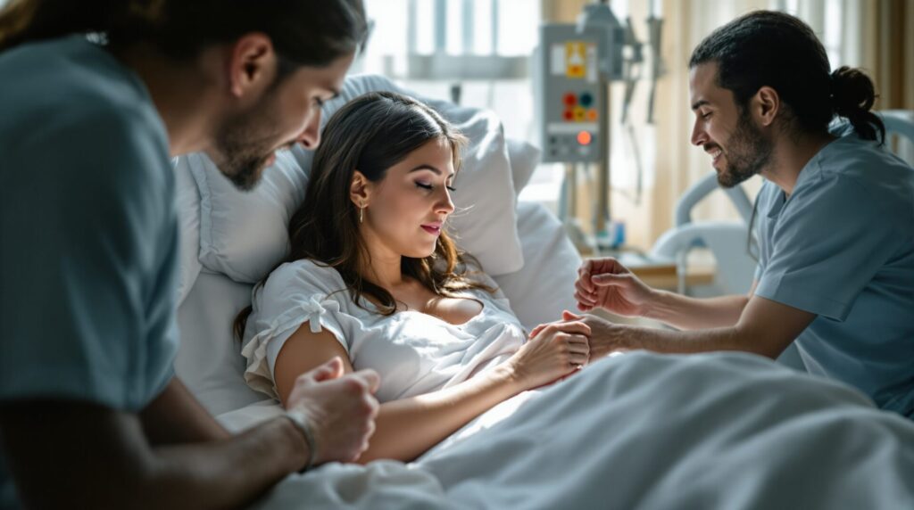 accouchement la poussée