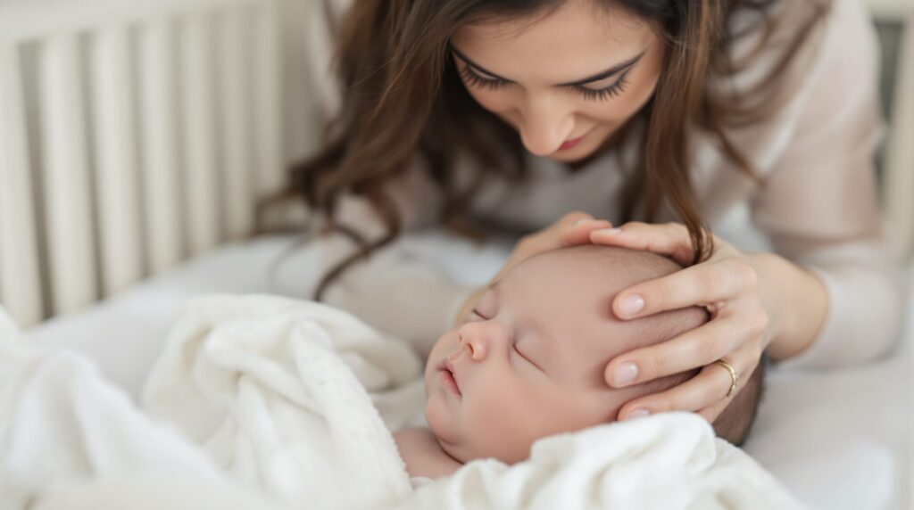 mon bébé transpire beaucoup de la tête