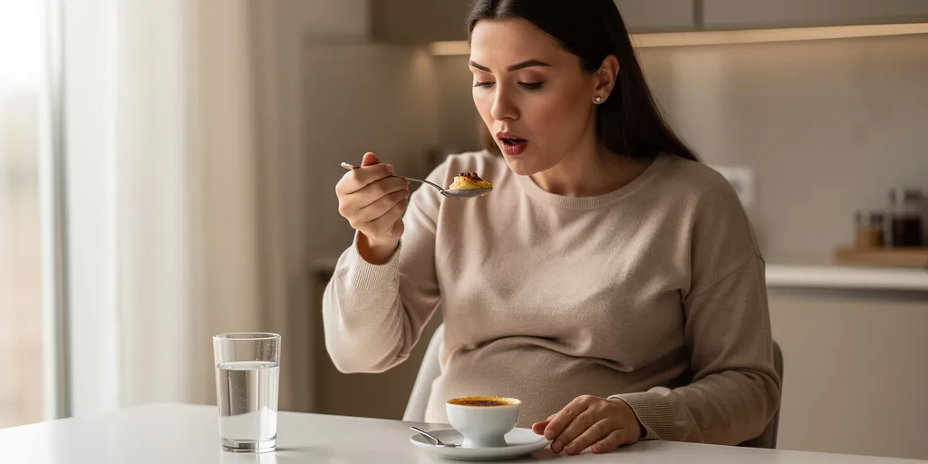 crème brûlée femme enceinte