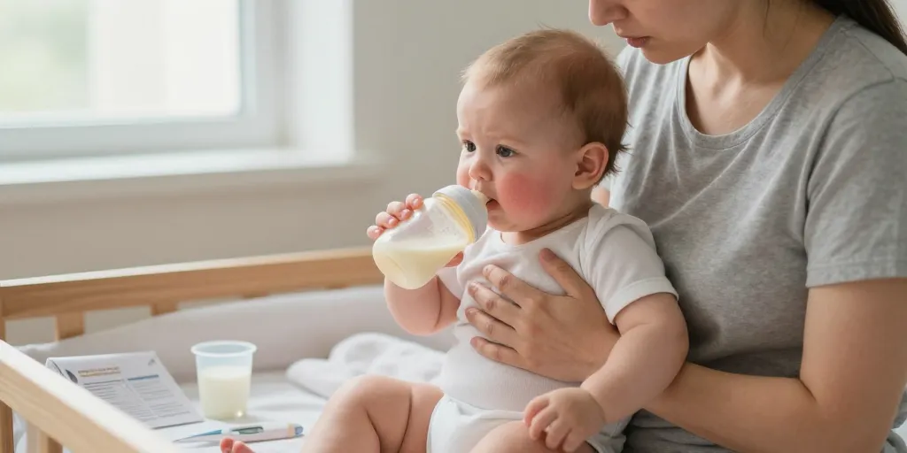 lait et diarrhée bebe