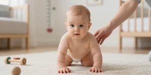 bebe marche 4 pattes