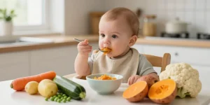 premiers legumes pour bebe