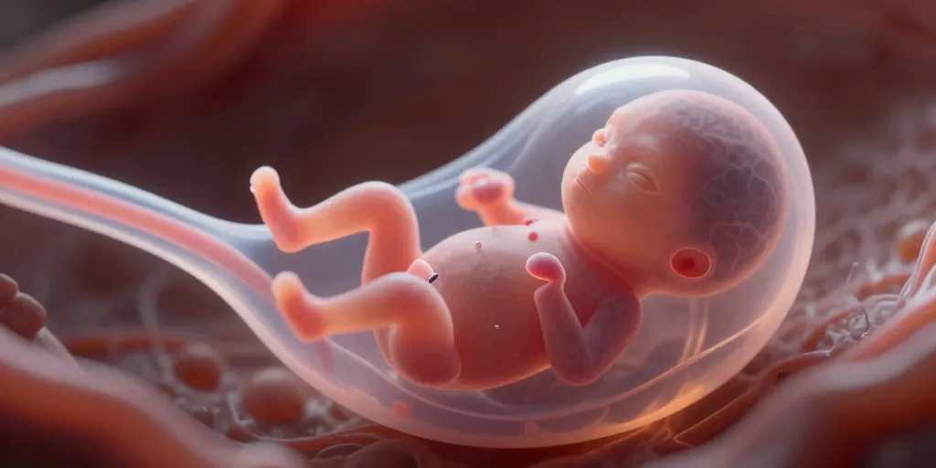 a quoi ressemble un bebe a 1 mois de grossesse