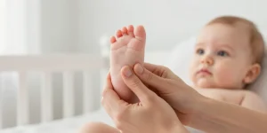 massage pied bebe constipation