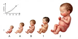 combien de gramme prend un foetus par semaine