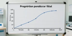 combien de gramme prend un foetus par semaine