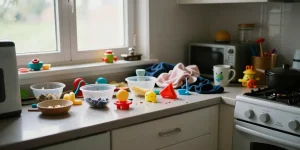 maman solo avec un bébé